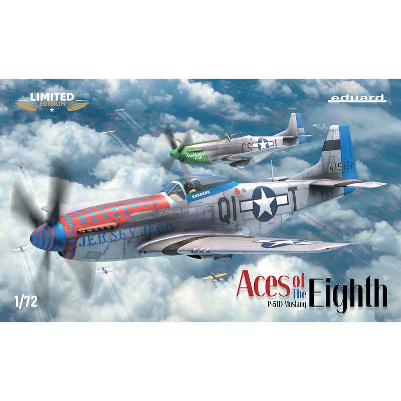 Eduard P-51D Aces of the Eighth Limited Dual Combo (1/72) 2147
