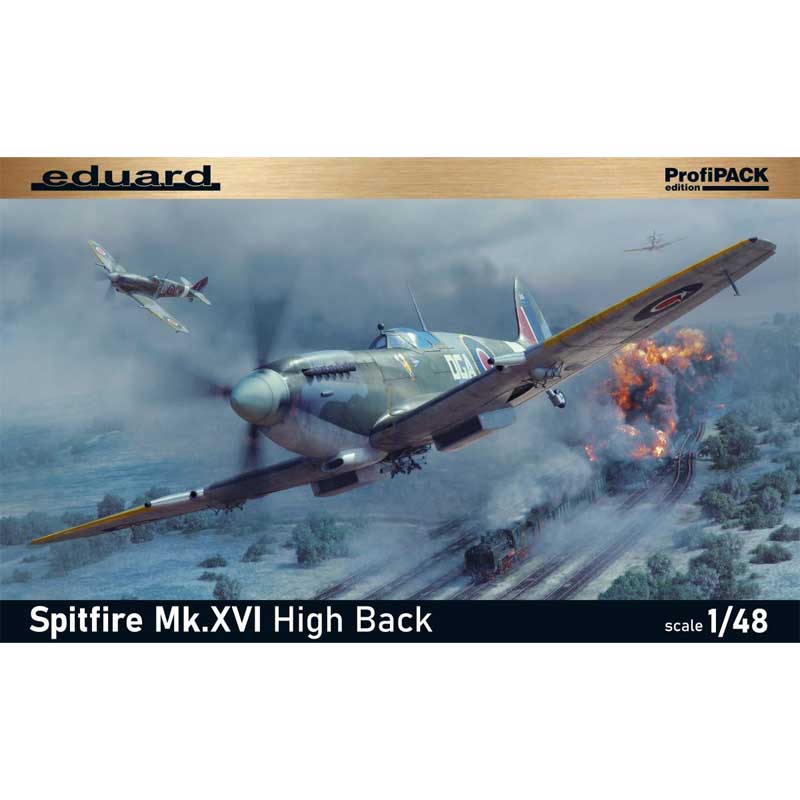 Eduard Spitfire Mk.XVI High Back ProfiPACK Edition (1/48) 8286