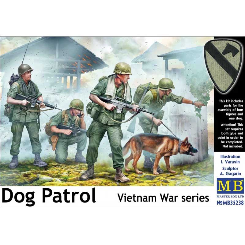 Master Box Dog Patrol, Vietnam War (1/35) MB-35238