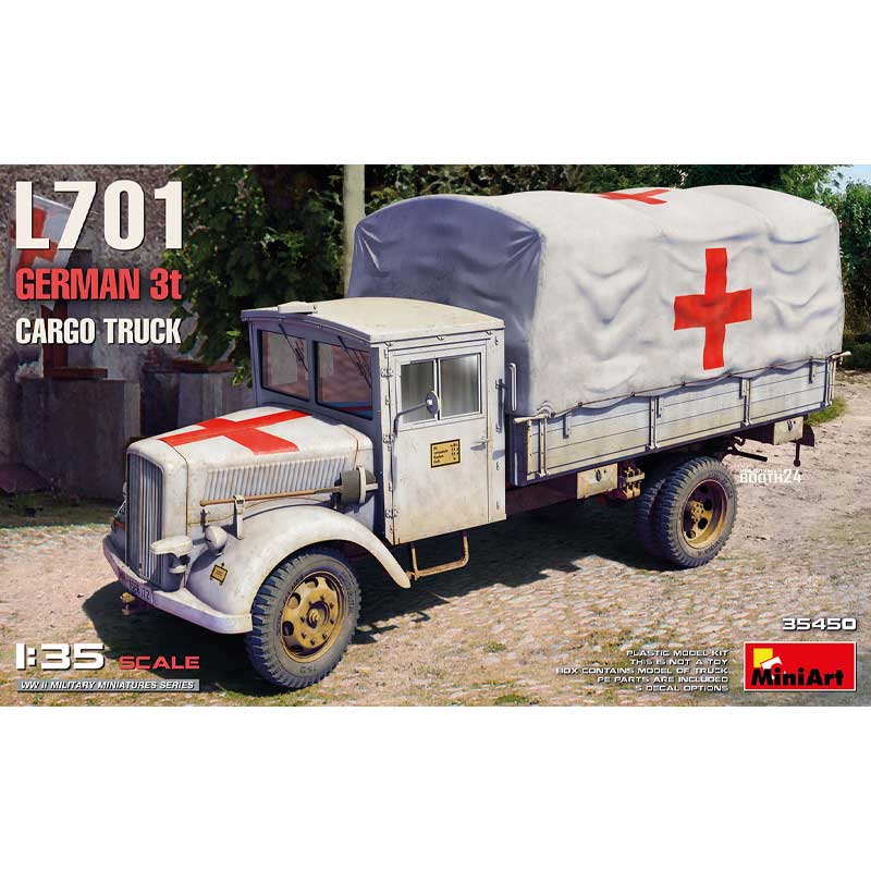 Miniart L701 German 3t Cargo Truck (1/35) 35450
