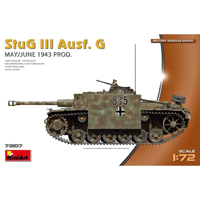Miniart StuG III Ausf G May/June 1943 (1/72) 72107