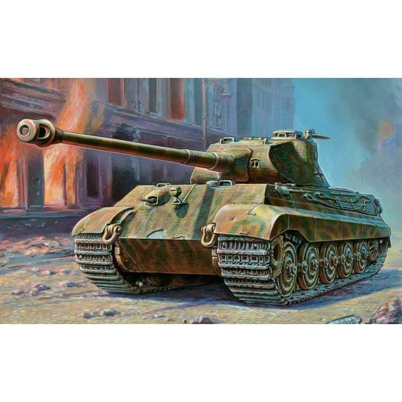 Zvezda Pz. Kpfw. VI Tiger II Ausf. B (Porsche Turret) (1/35) 3616