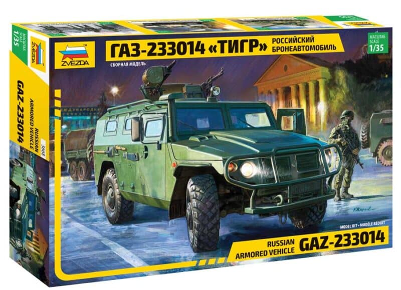 Zvezda GAZ-233014 Tiger (1/35) 3668