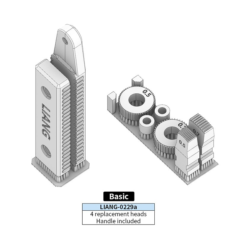 LIANG Tools for Zimmerit Coat - Basic (1/35 1/48 1/72) LIANG-0229a