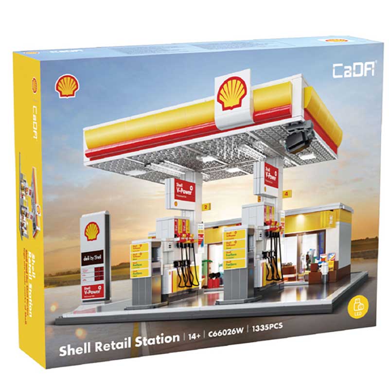 Shell Retail Station CaDA Bricks 1335pcs C66026W