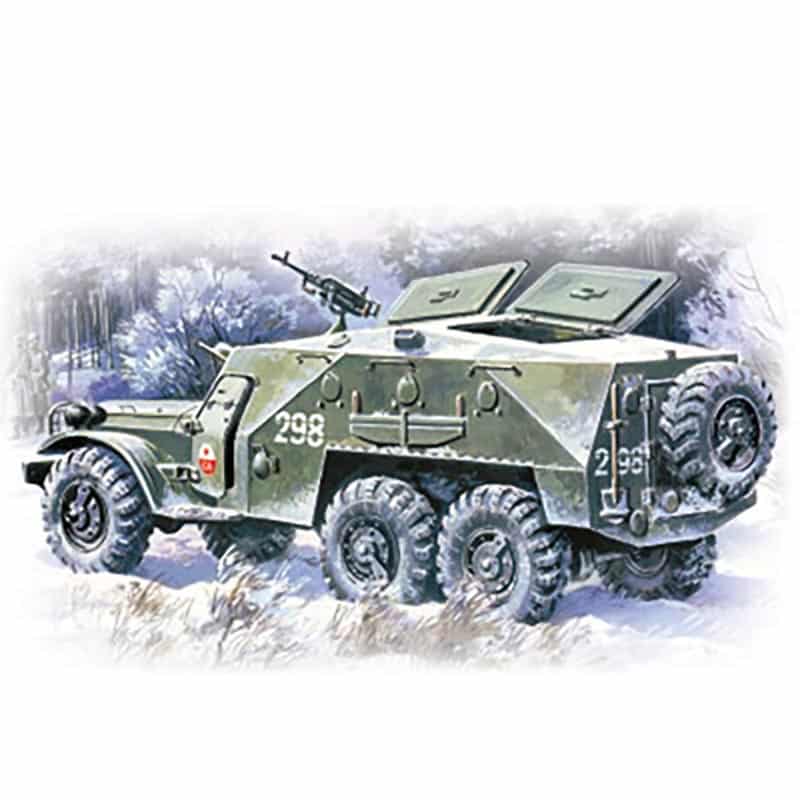 1/72 Soviet Armoured Personnel Carrier BTR-152K ICM 72521