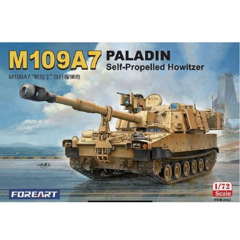 Foreart M109A7 Paladin Self-Propelled Howitzer (1/72) 2002