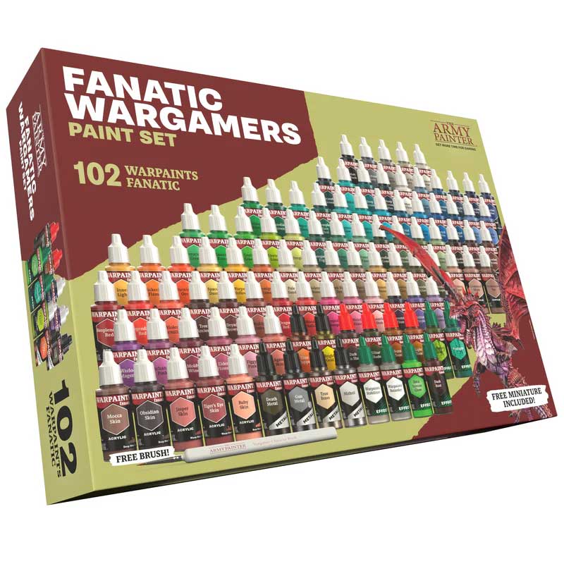 The Army Painter Warpaints Fanatic: Wargamers Paint Set WP8073P