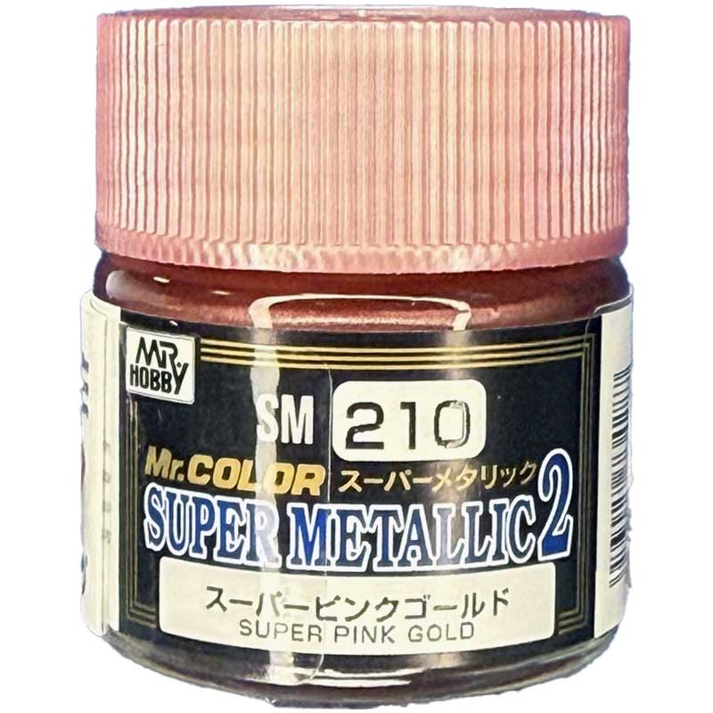 Mr Hobby - Mr Colour Super Metallic II - Super Pink Gold (10ml) | SM-210
