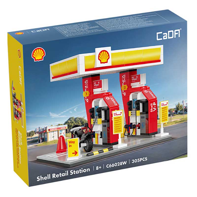 Shell Retail Station CaDA Bricks 305pcs C66028W