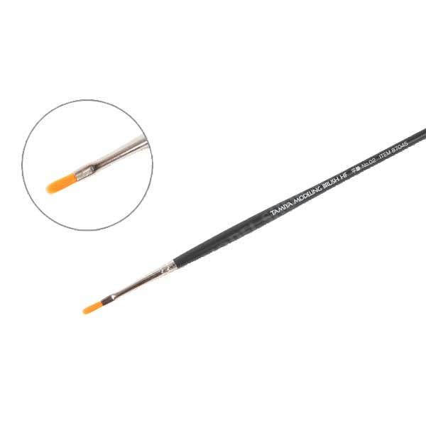 Tamiya High Finish Flat Brush No.02 87045