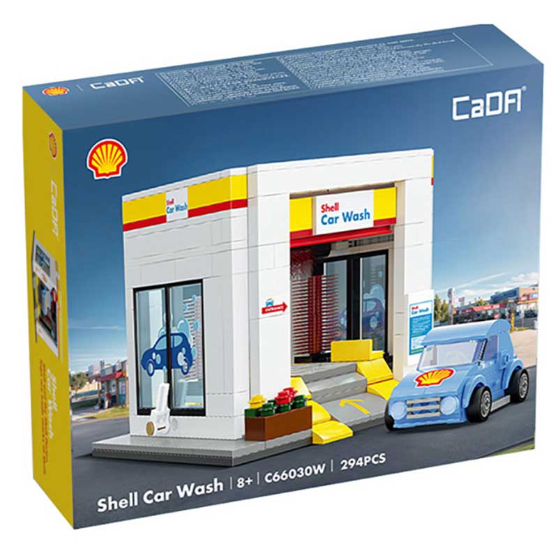 Shell Car Wash CaDA Bricks 294pcs C66030W