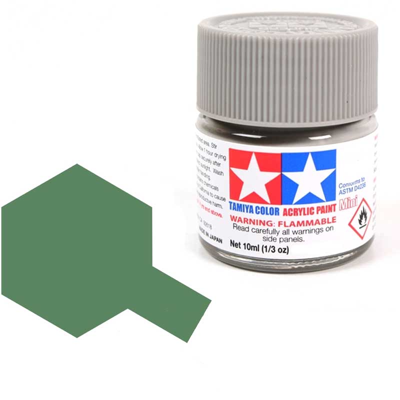 Tamiya Acrylic XF-89 Dark Green 2 (10ml) 81789