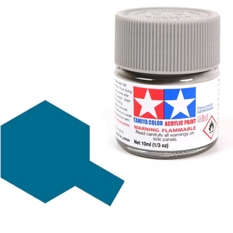 Tamiya Acrylic XF-8 Flat Blue (10ml) 81708