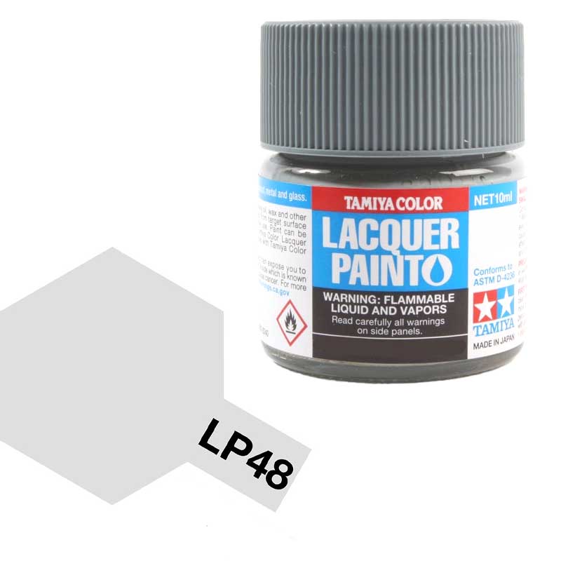 Tamiya Lacquer - LP-48 Sparkling Silver (10ml) 82148