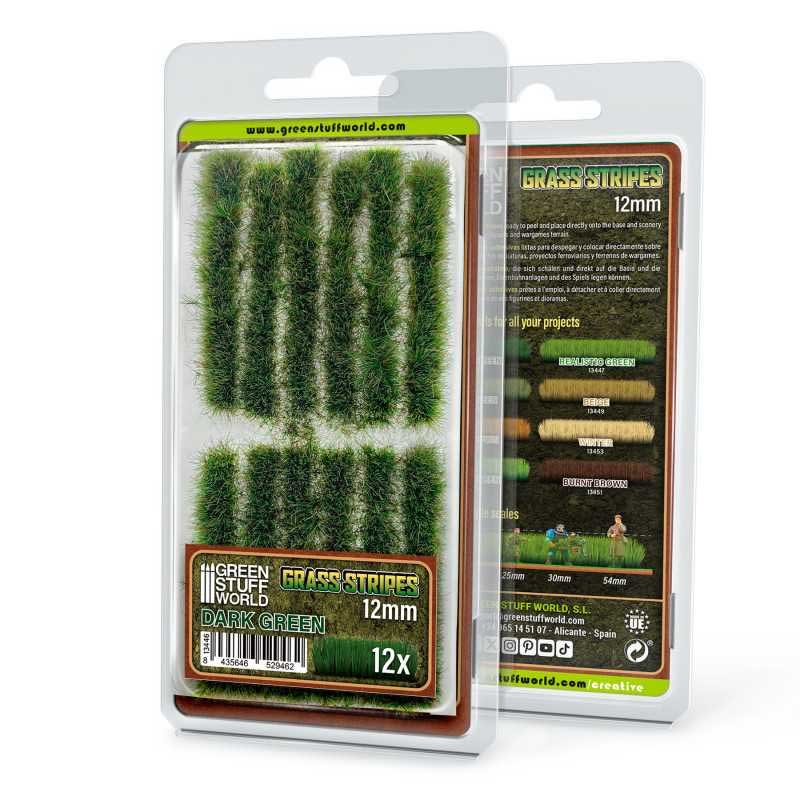 Green Stuff World - Grass Strips Dark Green (12ml)