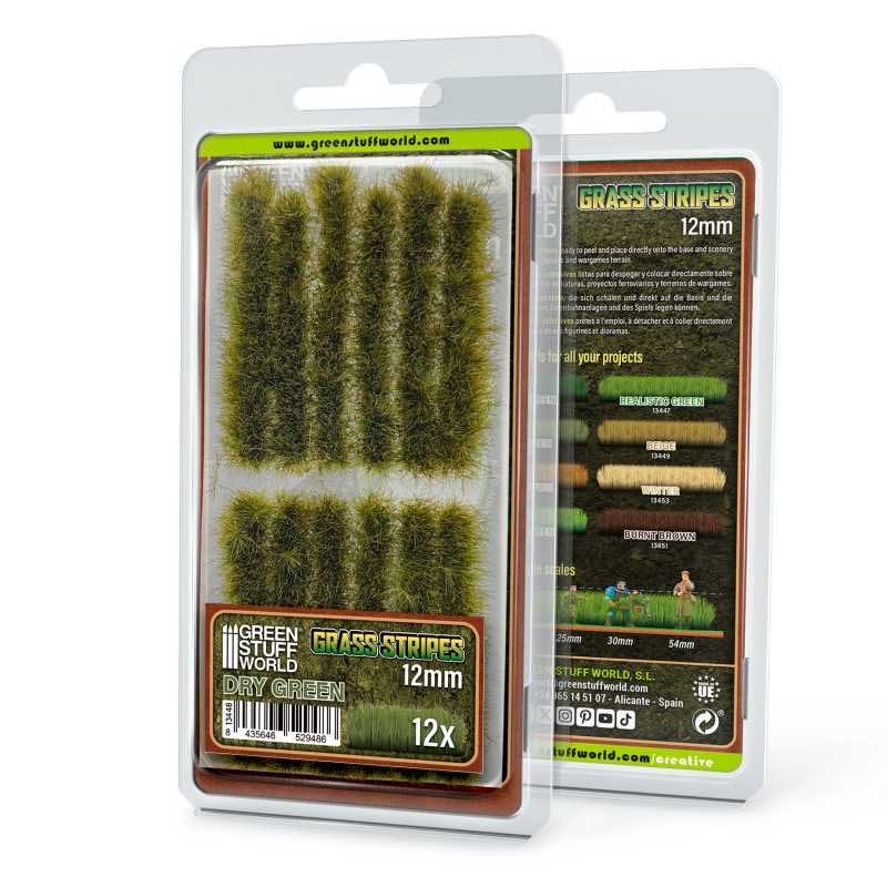 Green Stuff World - Grass Strips Dry Green (12ml)