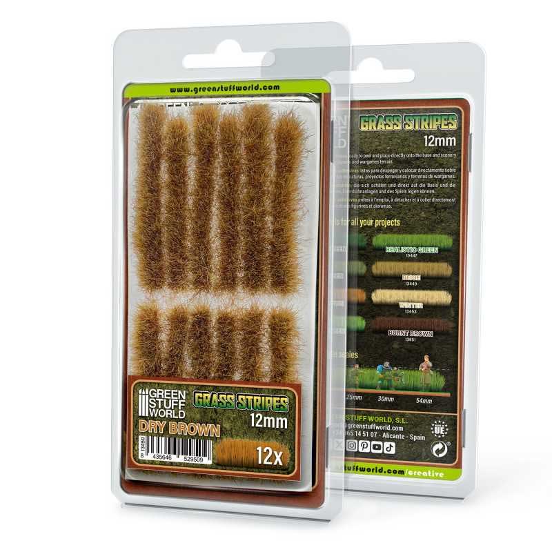 Green Stuff World - Grass Strips Dry Brown (12ml)