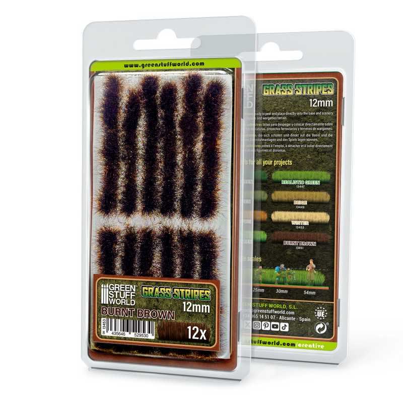 Green Stuff World - Grass Strips Burnt Brown (12ml)