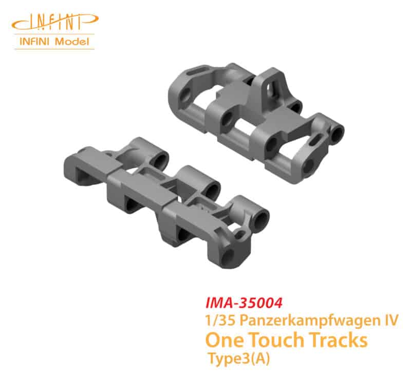 1/35 Pz.Kpfw.IV  One Touch Tracks Type 3A Infini Model IMA-35004