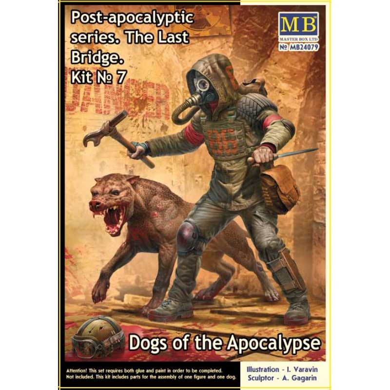 Master Box Dogs of the, Apocalypse Kit No.7 (1/24) MB-24079