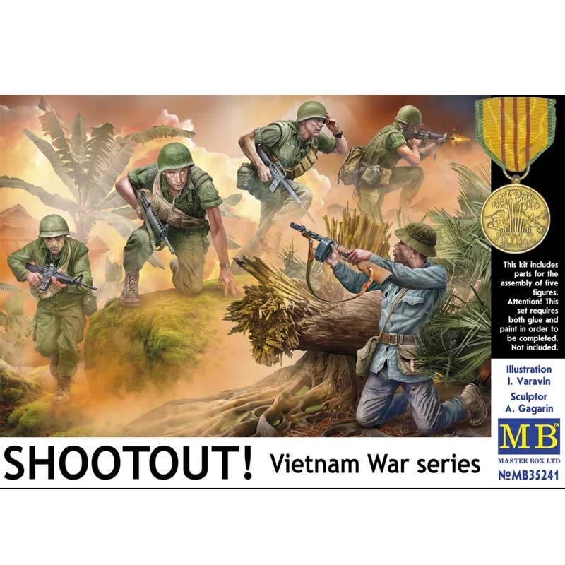 Master Box SHOOTOUT!, Vietnam War Series (1/35) MB-35241