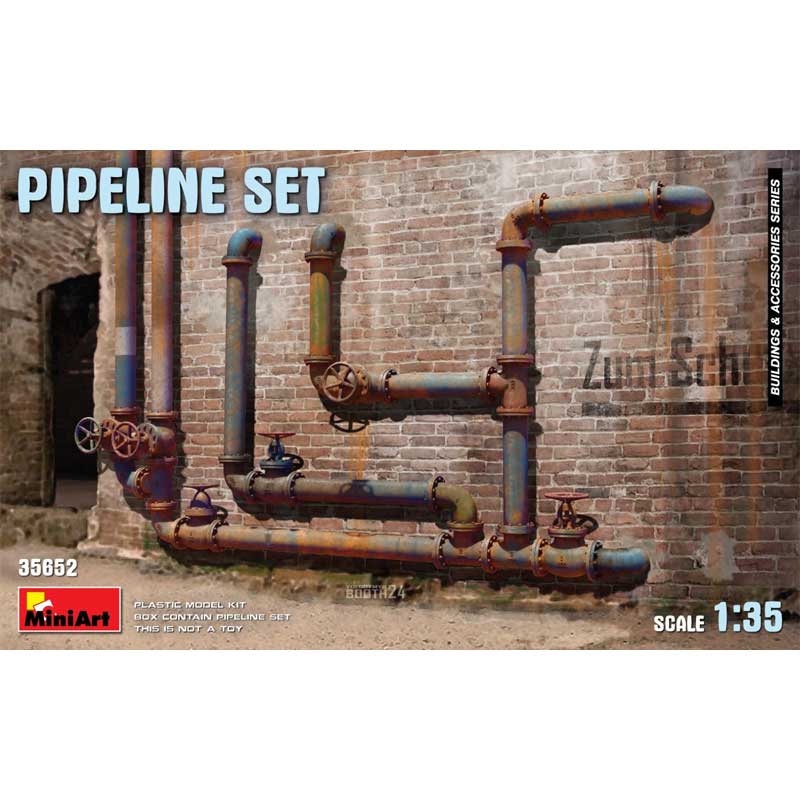 Miniart Pipeline Set (1/35) 35652