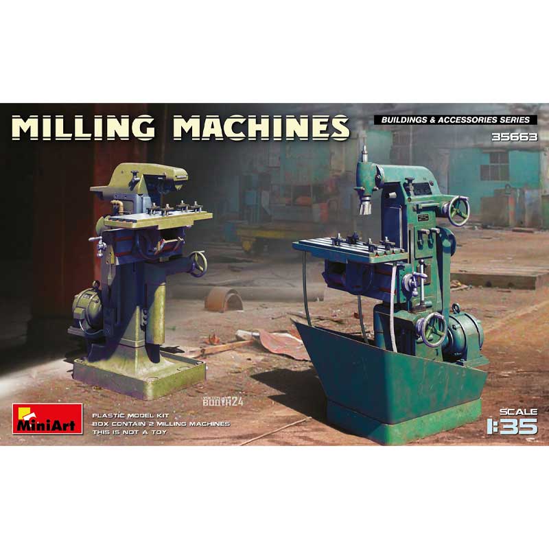 Miniart Milling Machines (1/35) 35663