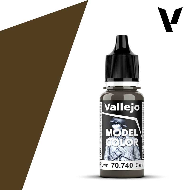 Vallejo Model Color - Camouflage Middle Brown (18ml) 70.740
