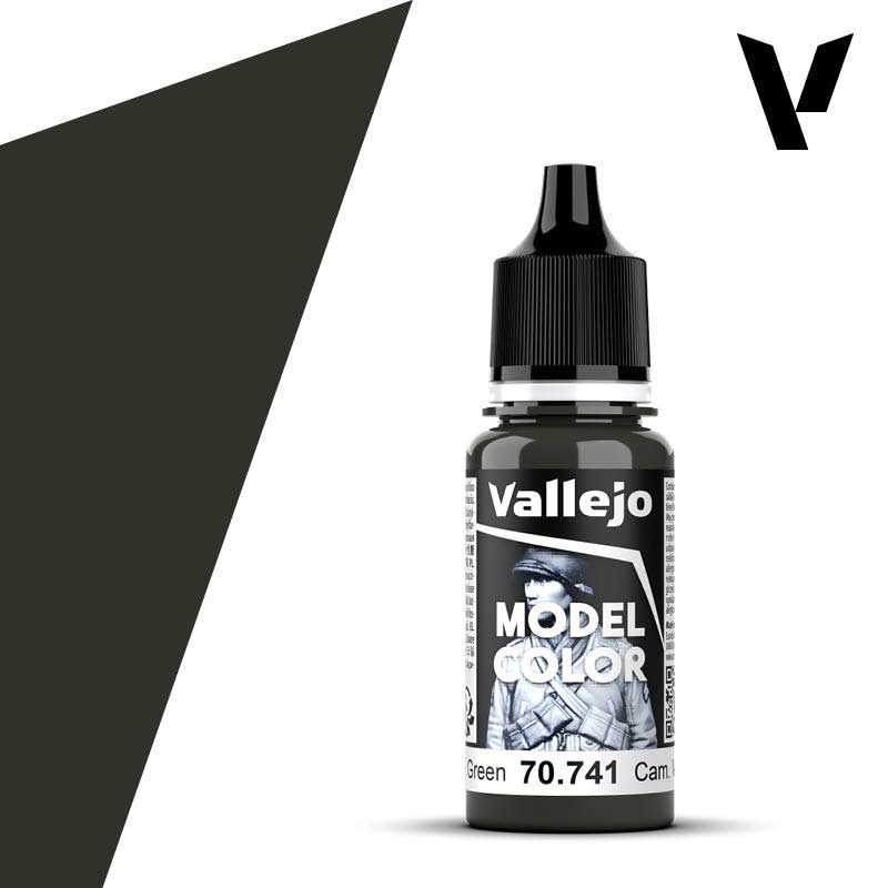 Vallejo Model Color - Camouflage Black Green (18ml) 70.741