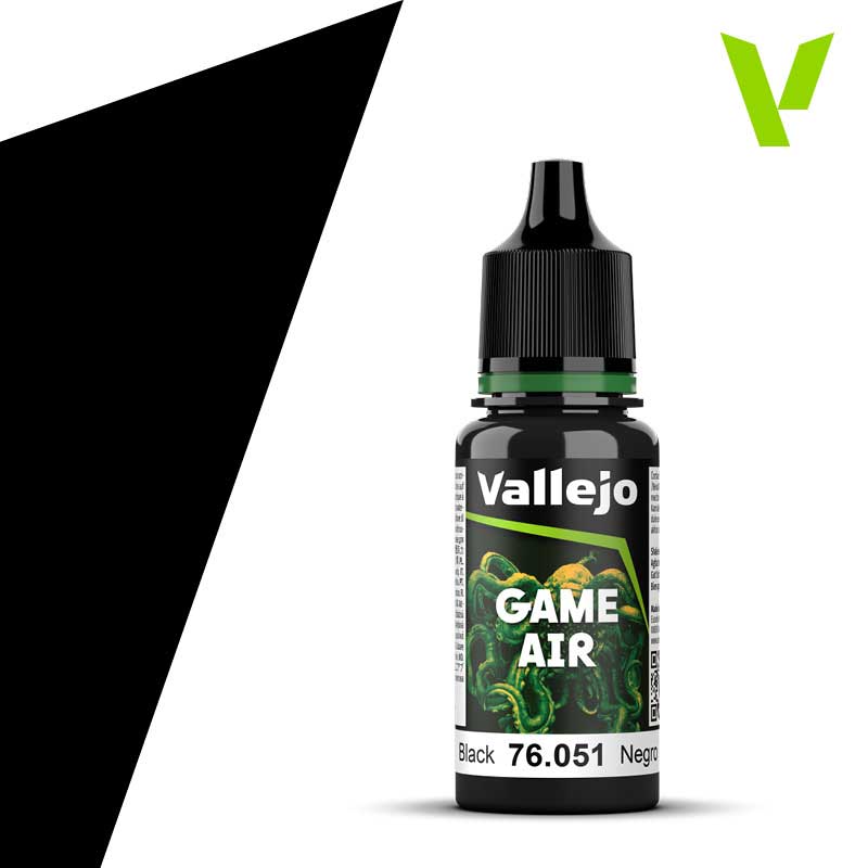 Vallejo Game Air - Black (18ml) 76.051