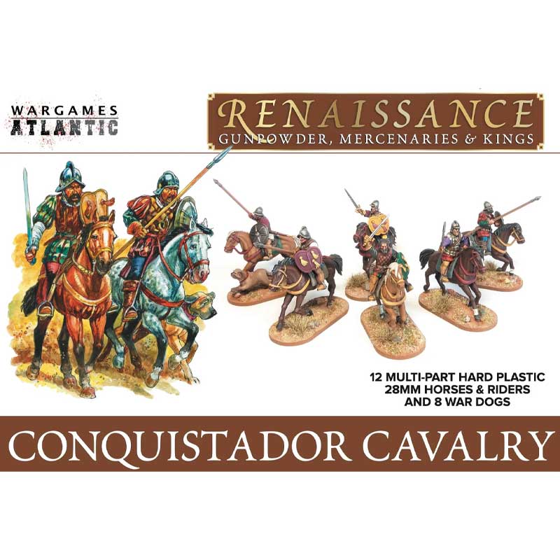 Wargames Atlantic Conquistador Cavalry (28mm) |WAARN003