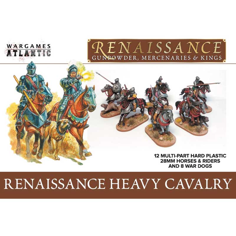 Wargames Atlantic Renaissance Heavy Cavalry (28mm) |WAARN006