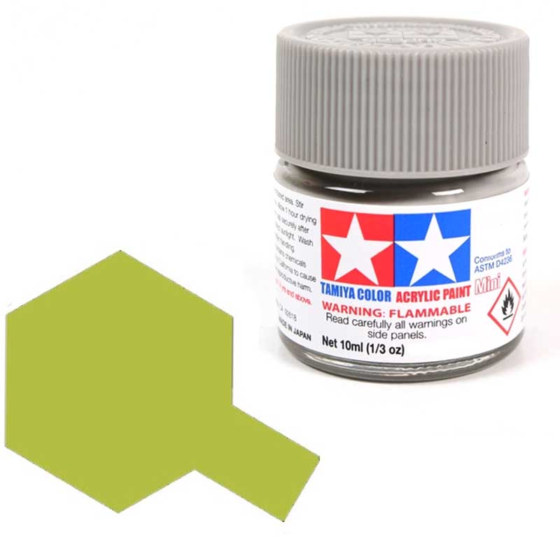 Tamiya Acrylic XF-4 Yellow Green (10ml) 81704