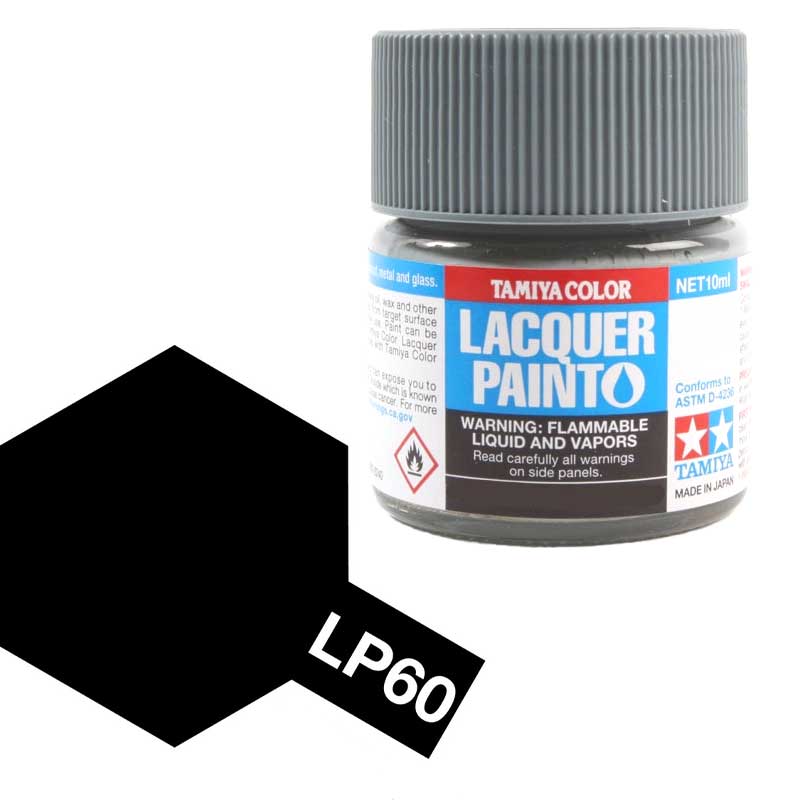 Tamiya Lacquer - LP-60 NATO Black (10ml) 82160