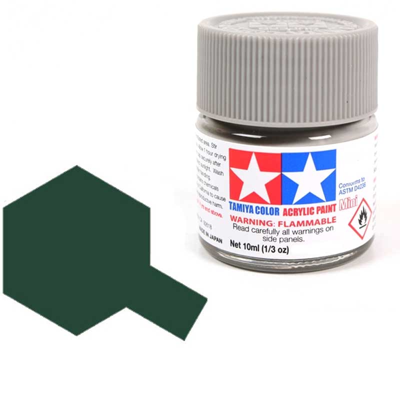 Tamiya Acrylic XF-70 Dark Green2 (10ml) 81770