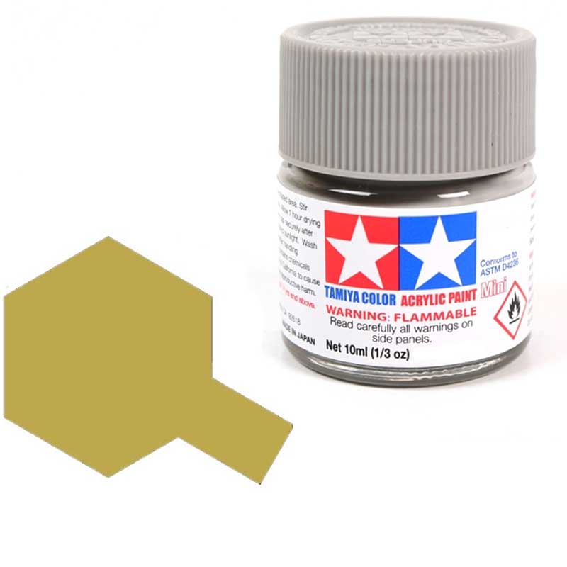 Tamiya Acrylic XF-60 Dark Yellow (10ml) 81760