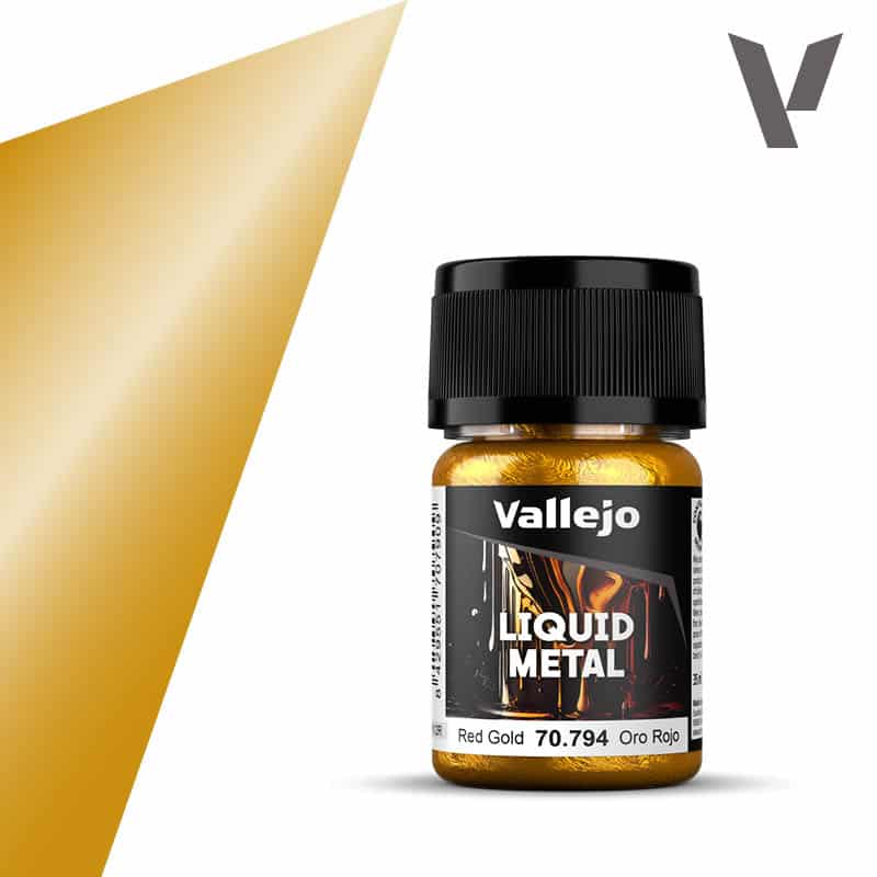 Vallejo Model Color - Red Gold (18ml) Liquid Metal 70.794