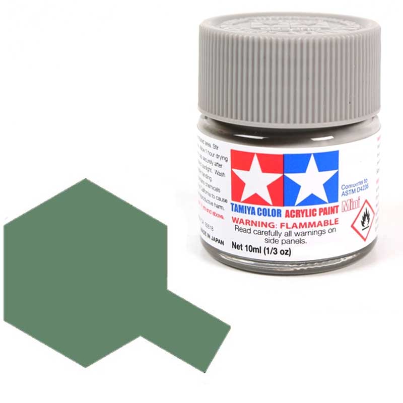Tamiya Acrylic XF-5 Flat Green (10ml) 81705
