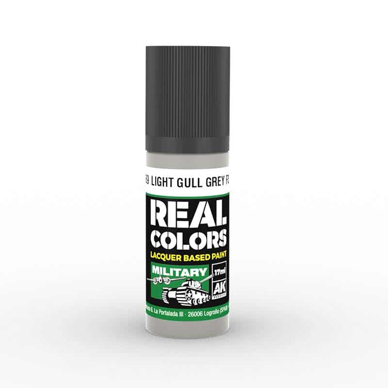AK Interactive Real Color - Light Gull Grey FS 16440 (17ml) RC889