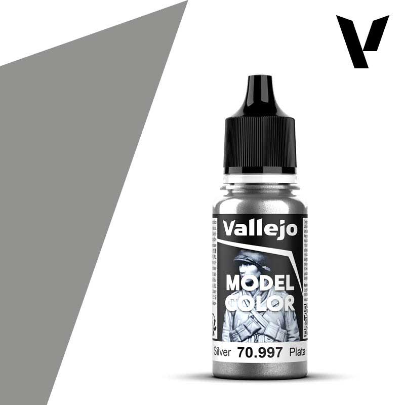 Vallejo Model Color - Silver (18ml) 70.997