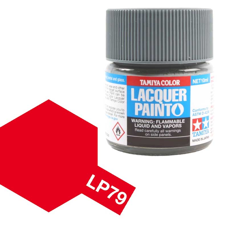 Tamiya Lacquer - LP-79 Flat Red (10ml) 82179