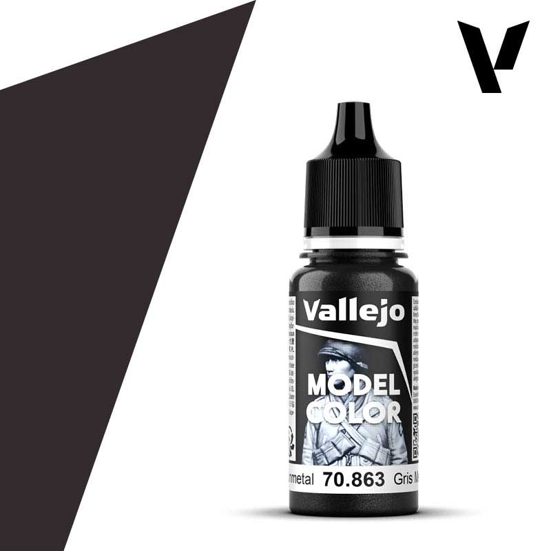 Vallejo Model Color - Gunmetal (18ml) 70.863
