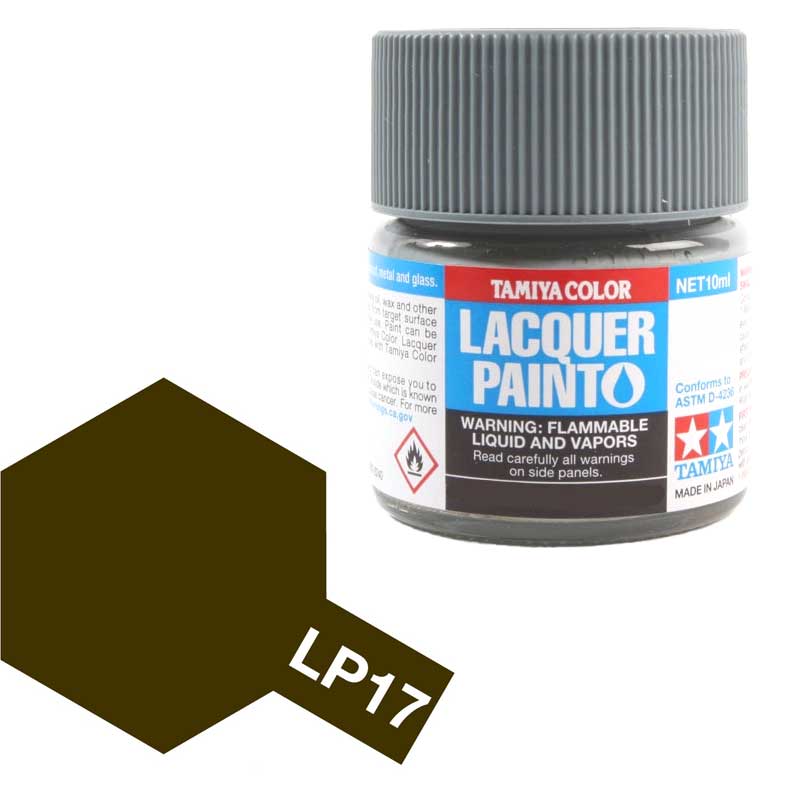Tamiya Lacquer - LP-17 Linoleum Deck Brown (10ml) 82117