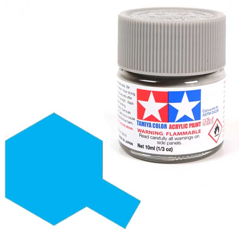 Tamiya Acrylic X-23 Clear Blue (10ml) 81523