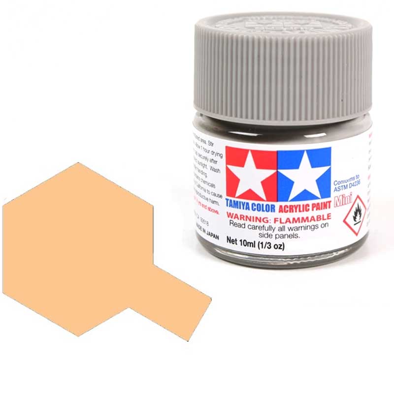 Tamiya Acrylic XF-15 Flat Flesh (10ml) 81715