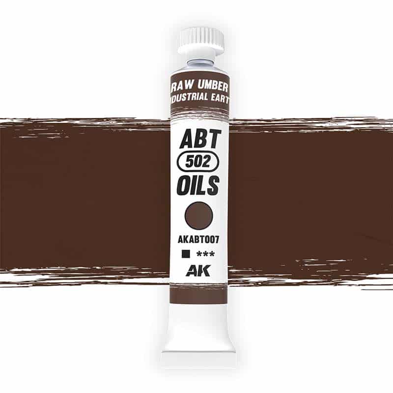Abteilung 502 Oil Paint Raw Umber / Industrial Earth (20ml) AKABT007