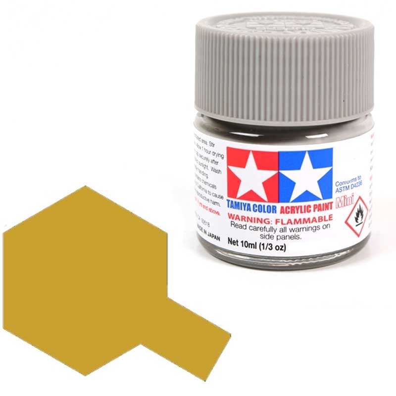 Tamiya Acrylic X-12 Gold Leaf (10ml) 81512