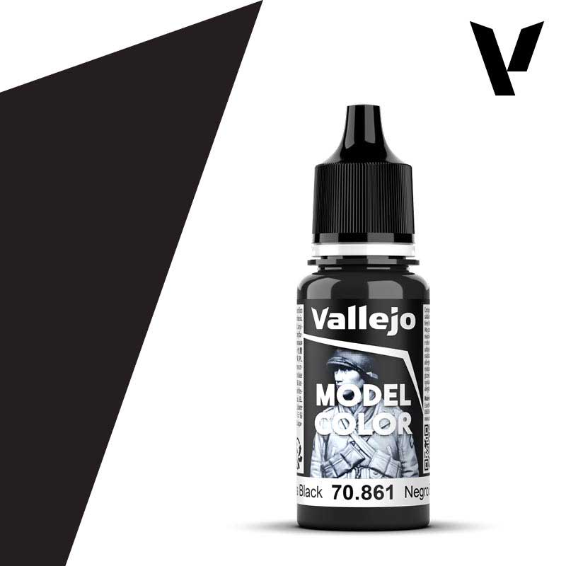 Vallejo Model Color - Glossy Black (18ml) 70.861
