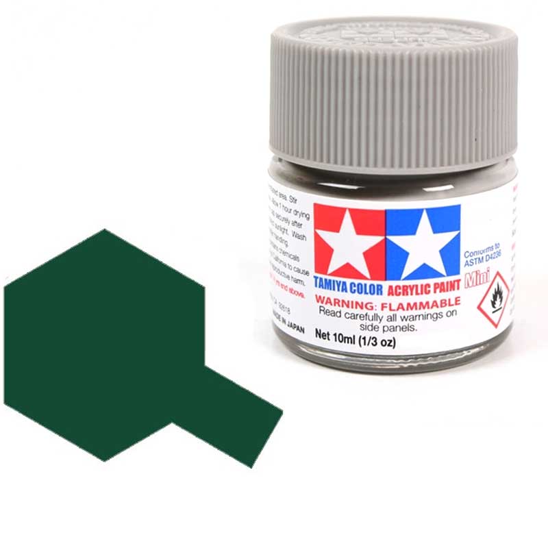 Tamiya Acrylic XF-61 Dark Green (10ml) 81761